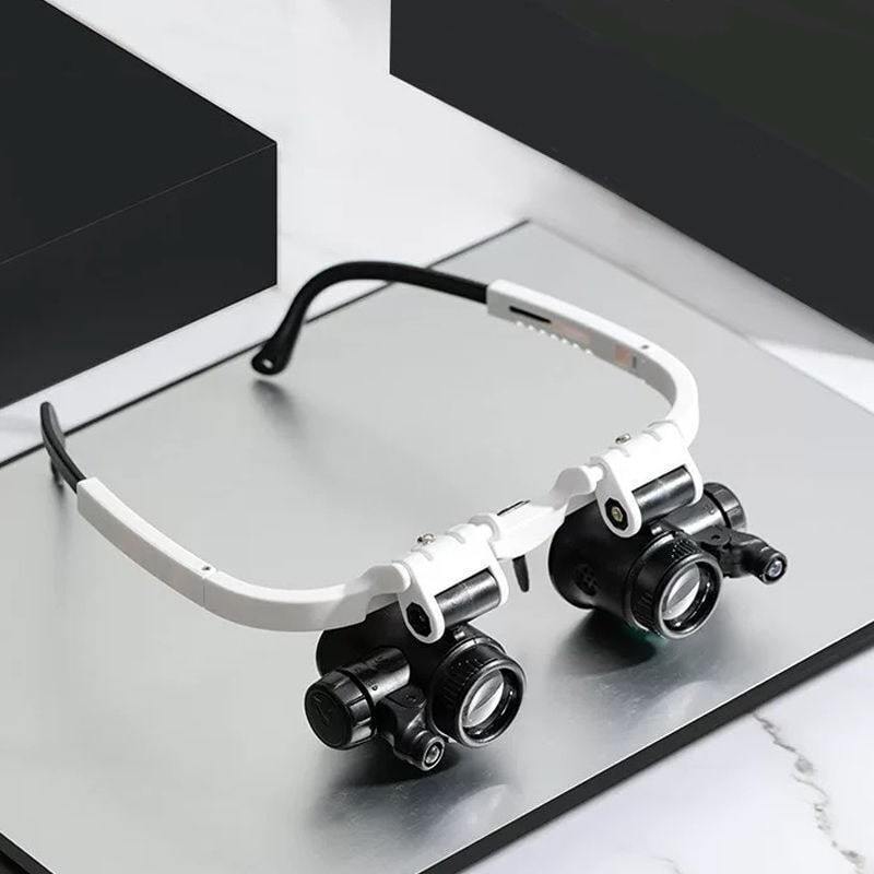 Magnifying LED Reading Glasses 8x 15x 23x