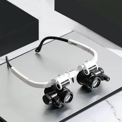 Magnifying LED Reading Glasses 8x 15x 23x