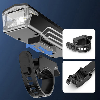 Powerful USB Bike Headlight Water Resistant
