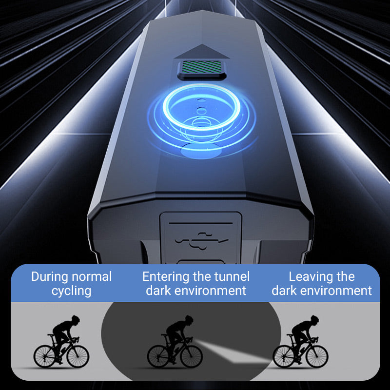 Bright Rechargeable Waterproof Bike Light