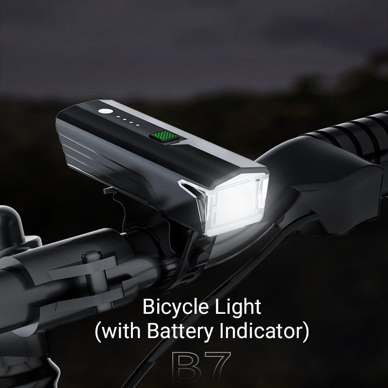Powerful USB Bike Headlight Water Resistant
