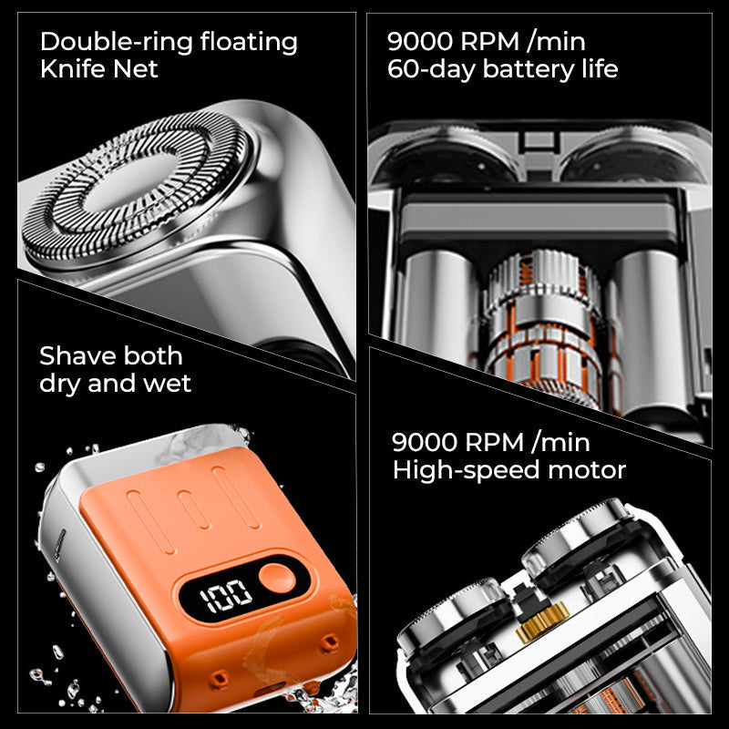 Portable Electric Mens Travel Razor