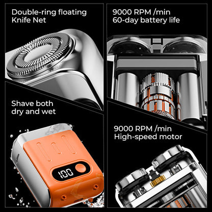 Portable Electric Mens Travel Razor