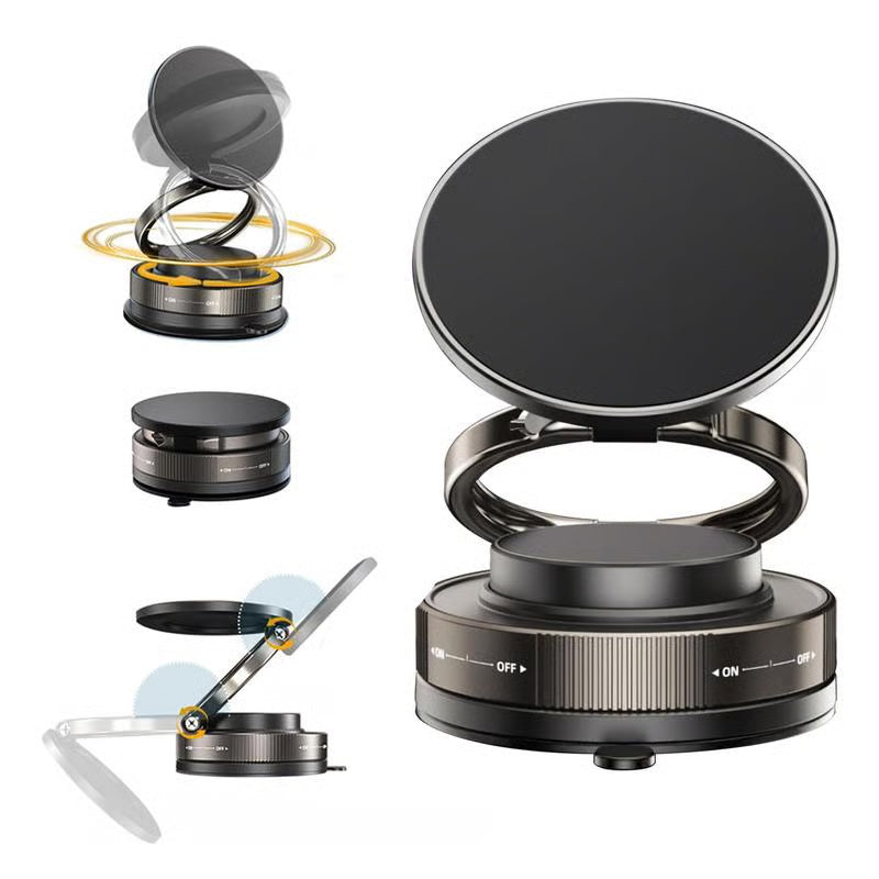 Flexible Magnetic Phone Mount with Strong Suction