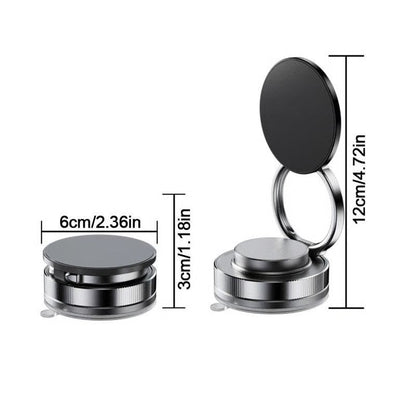 Flexible Magnetic Phone Mount with Strong Suction