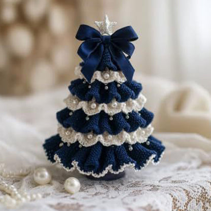 Beautiful Handmade Crochet Christmas Trees