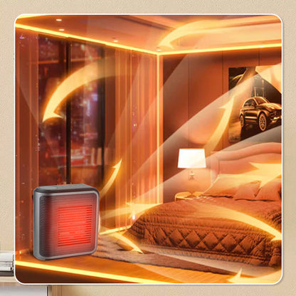 Compact 800W Plug in Room Heater