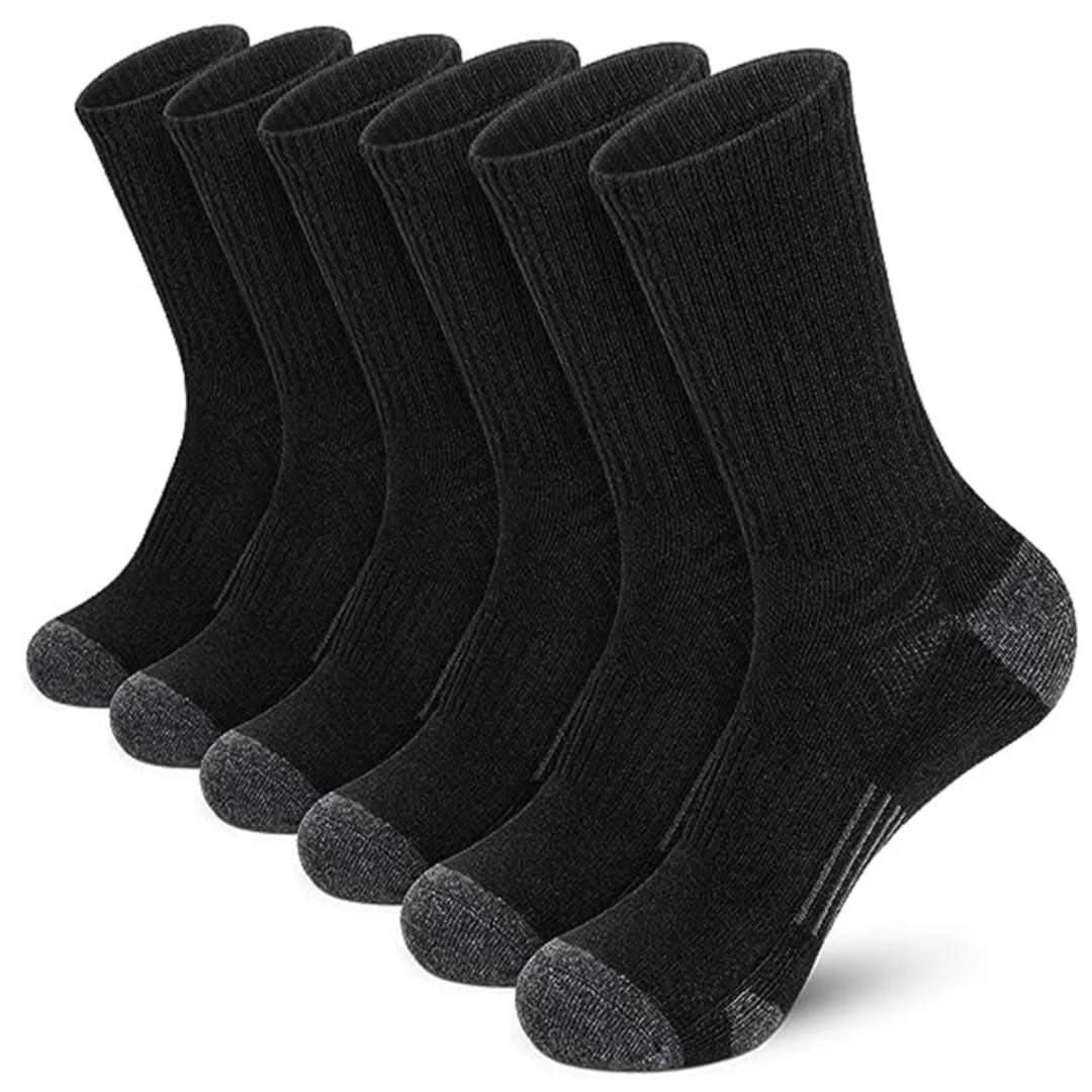 Premium Athletic Socks 6-Pack for Fitness