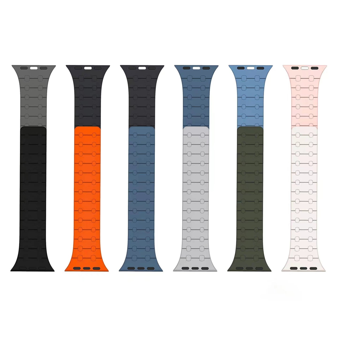 Flexible Apple Watch Band with Strong Magnet