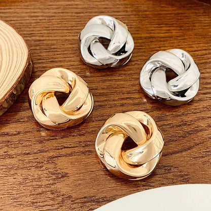 Trendy Swirl Hanging Earrings