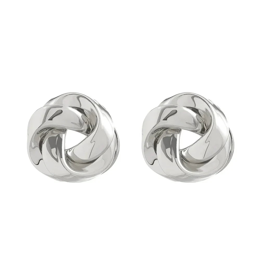 Trendy Swirl Hanging Earrings