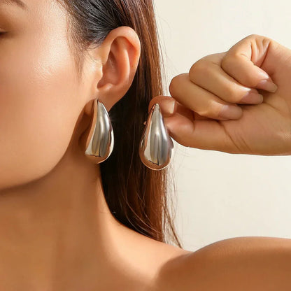 Chunky Long Tassel Drop Earrings