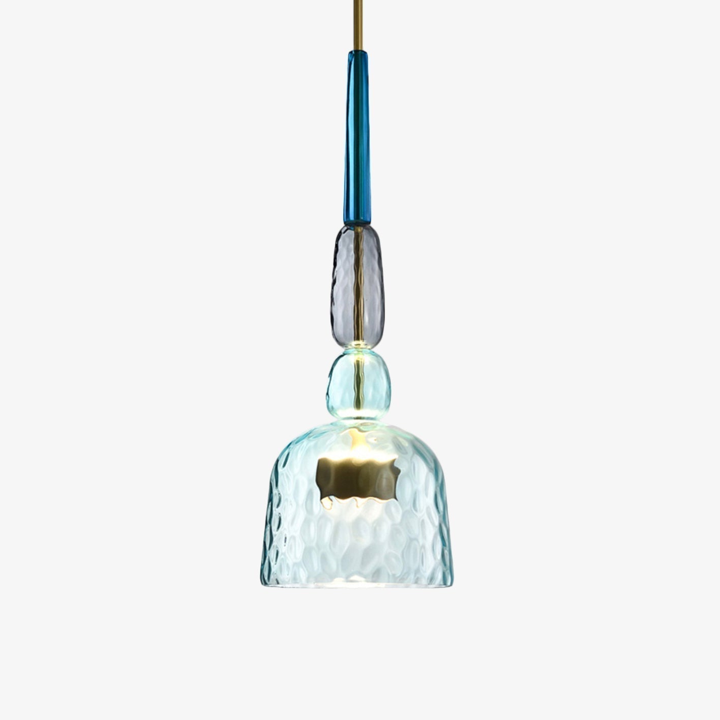 Stylish Glass Drop Pendant Light Sofia - Luxicro