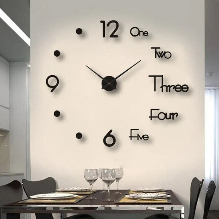 Big Stylish Home Wall Clock