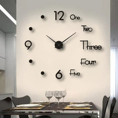 Big Stylish Home Wall Clock