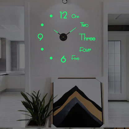 Big Stylish Home Wall Clock