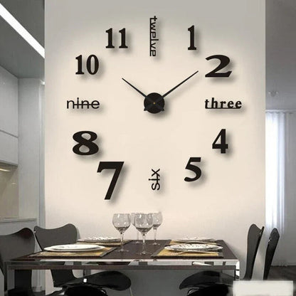 Big Stylish Home Wall Clock