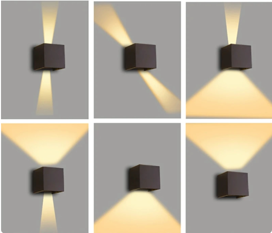 Contemporary LED Square Wall Lamp