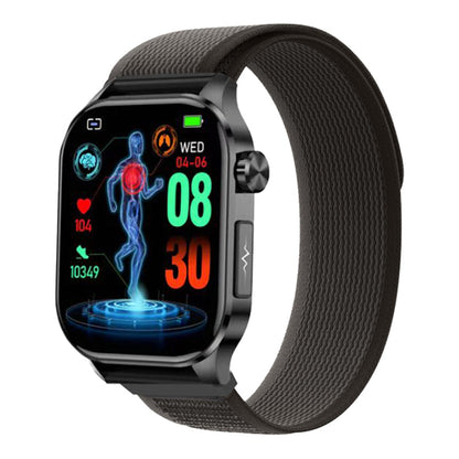 Advanced Health Smartwatch with ECG and Blood Pressure Monitor