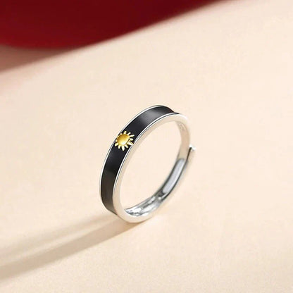 Matching Moon Star Partner Rings - Luxicro