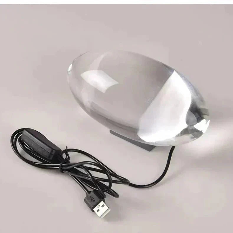 Luxurious Glass Ball Table Lamp
