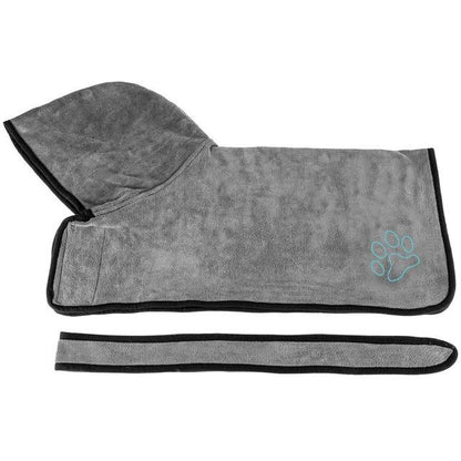 Quick Dry Pet Wrap Bath Robe