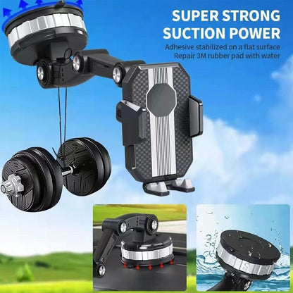 Strong Grip 360° Rotating Phone Mount for Car & Home