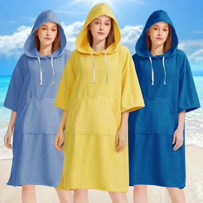 Quick Dry Coastal Cover Up Robe - Luxicro