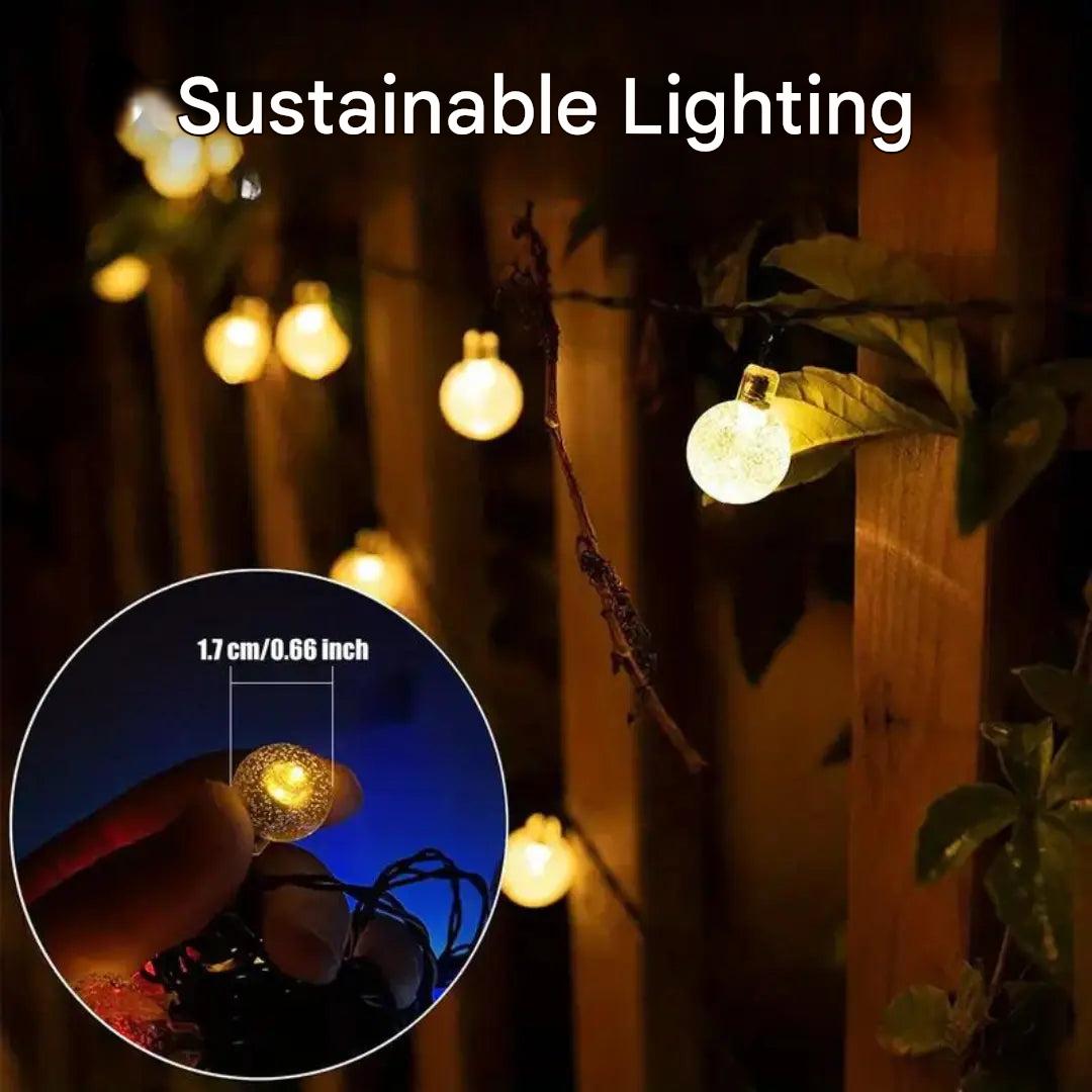 Green Energy Outdoor String Lights