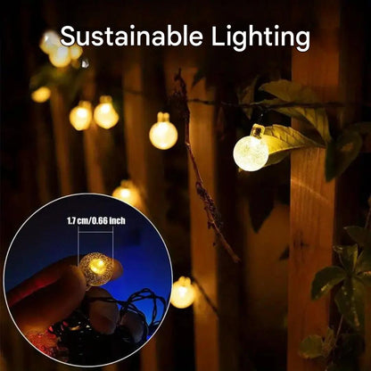 Green Energy Outdoor String Lights