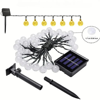 Green Energy Outdoor String Lights