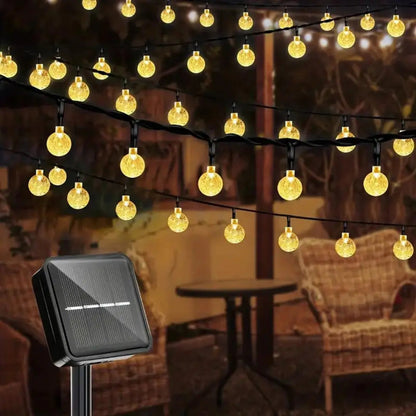 Green Energy Outdoor String Lights - Luxicro