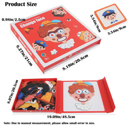 Fun Kids Face Emotion Learning Puzzle