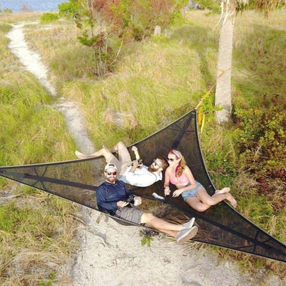 Durable Hammock with Stand - Comfortable Outdoor Rest
