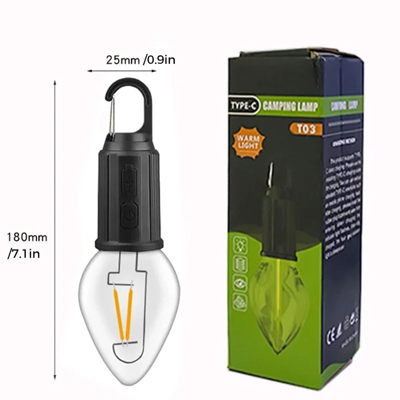Portable LED Camping USB Bulb Lantern