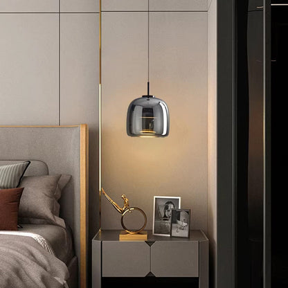 Modern Black Hanging Light Fixture