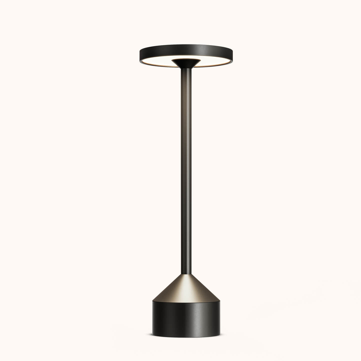 Compact LED Desk Light with Variable Brightness Control