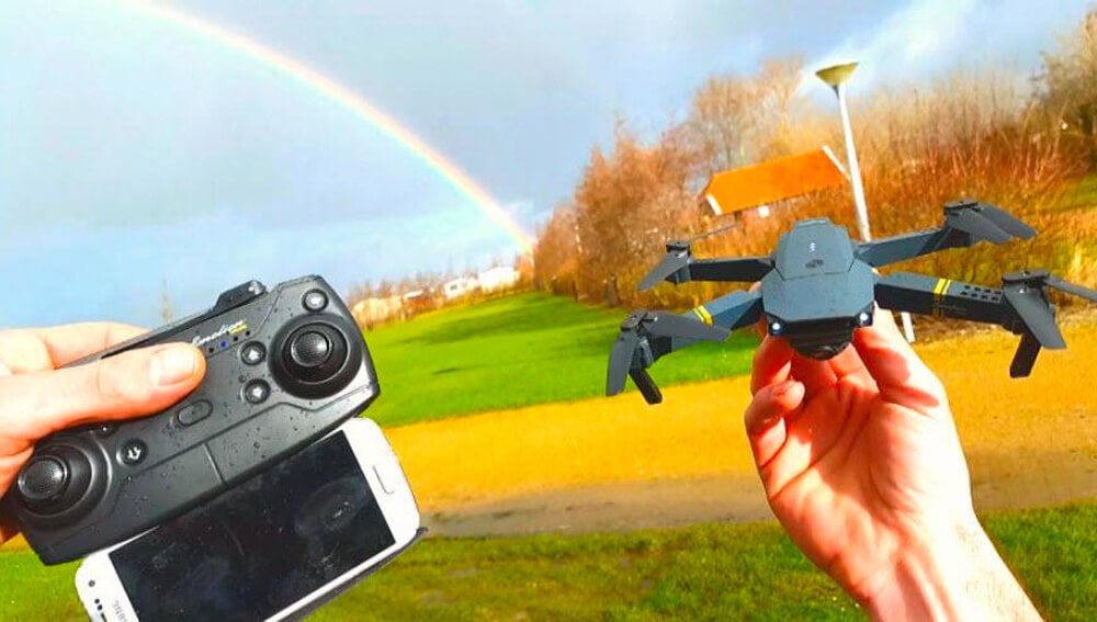 Portable HD Drone Camera with Altitude Hold