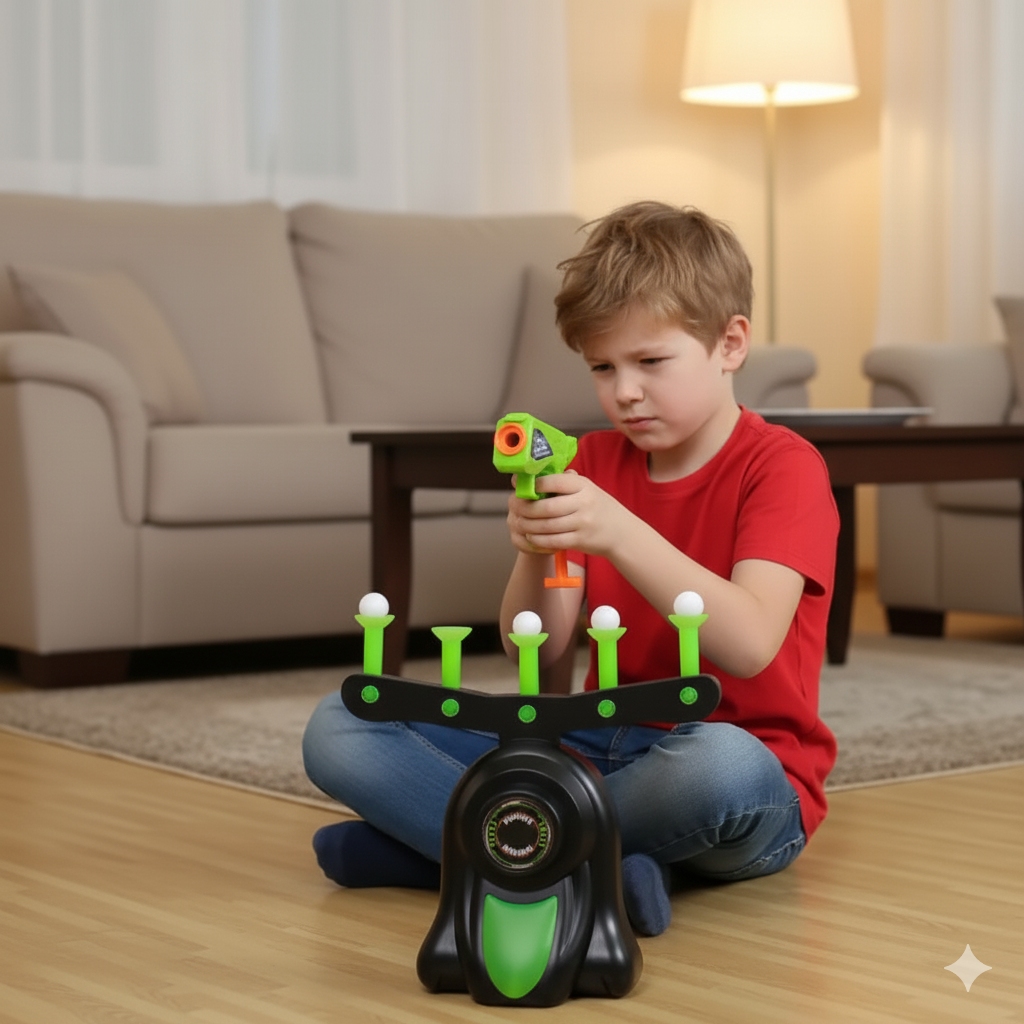Fun Target Shooting Ball Game - Luxicro