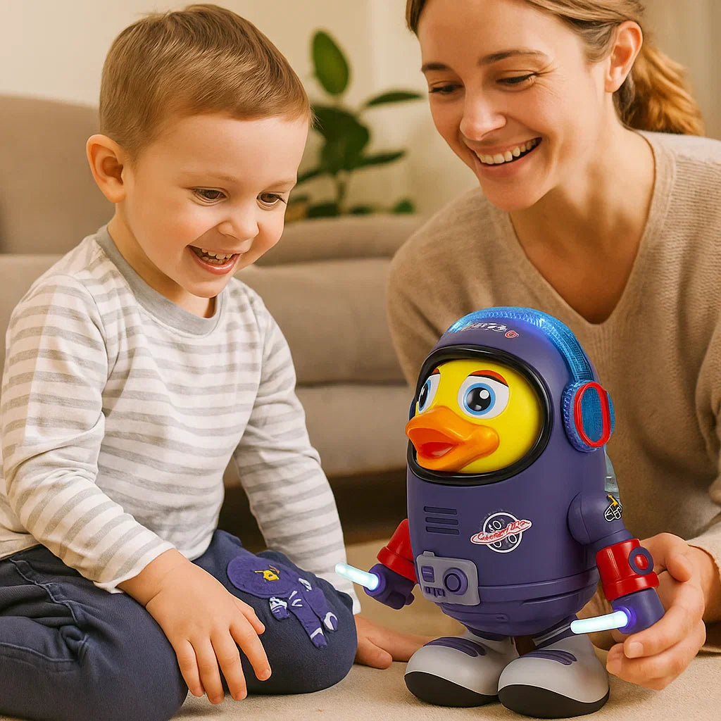 Funny Quacking Duck Figurine - Luxicro
