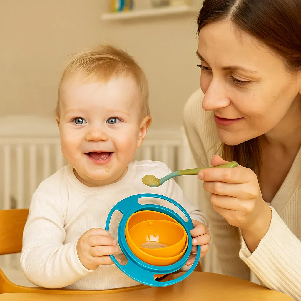 Spill Proof Baby Food Bowl