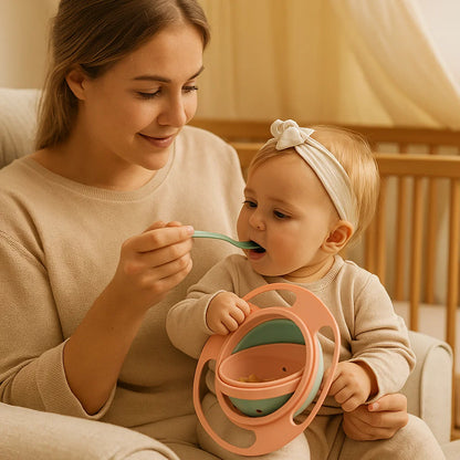 Spill Proof Baby Food Bowl