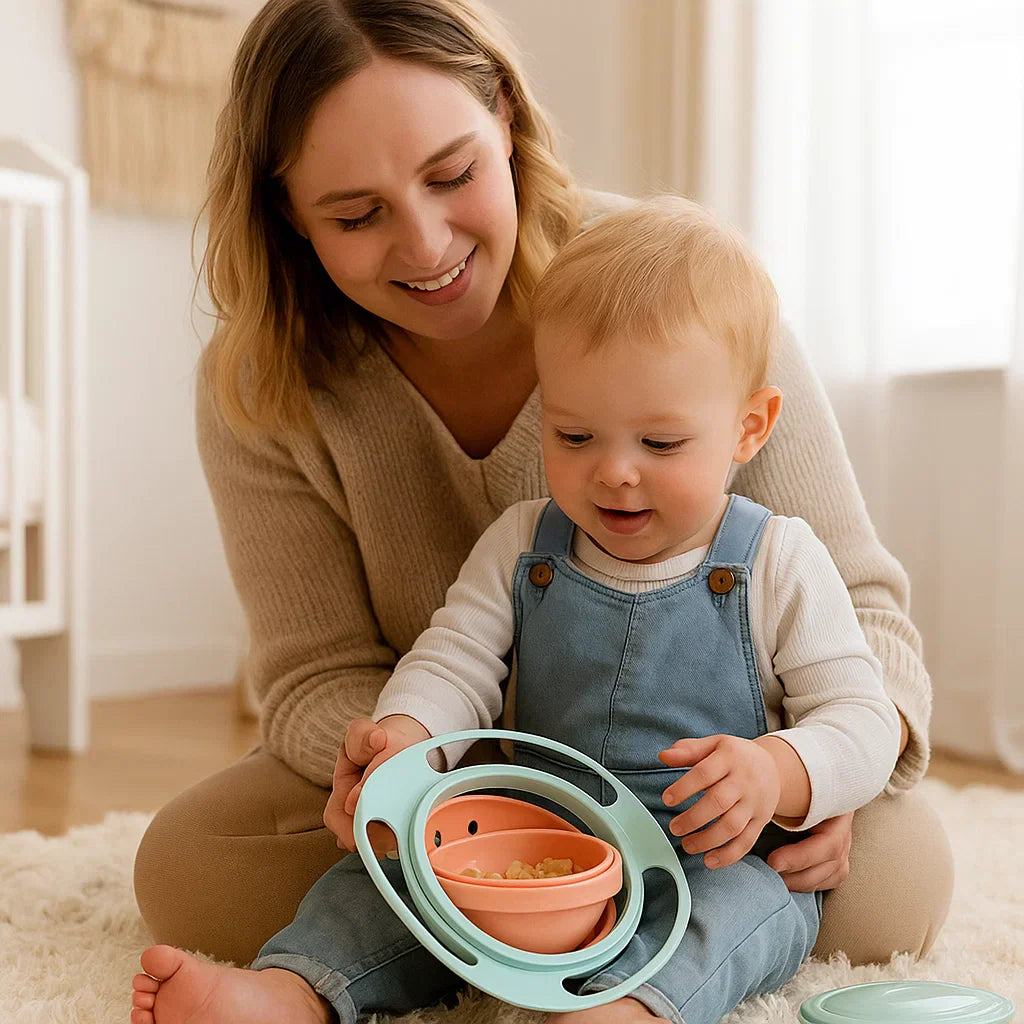 Spill Proof Baby Food Bowl