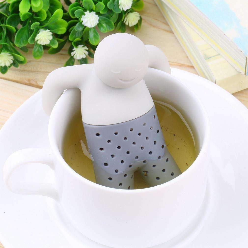 Fun Mr. Teapot Silicone Tea Strainer - Luxicro