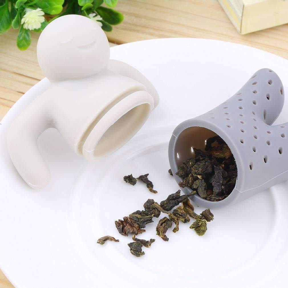 Fun Mr. Teapot Silicone Tea Strainer