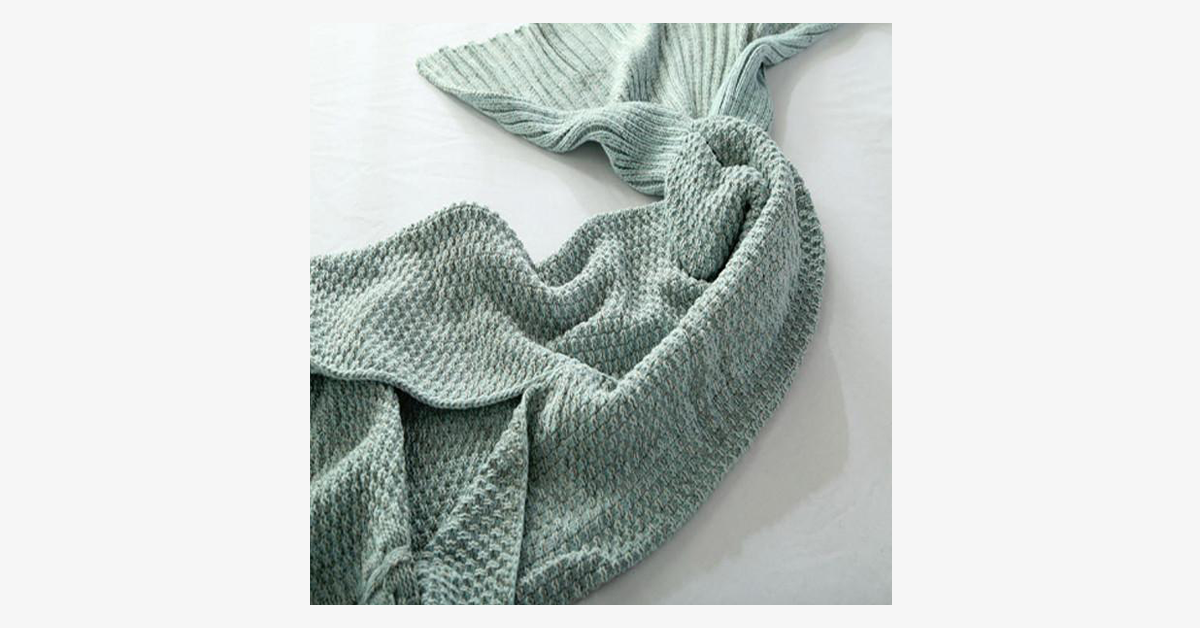 Cozy Fleece Ocean Blanket Throw