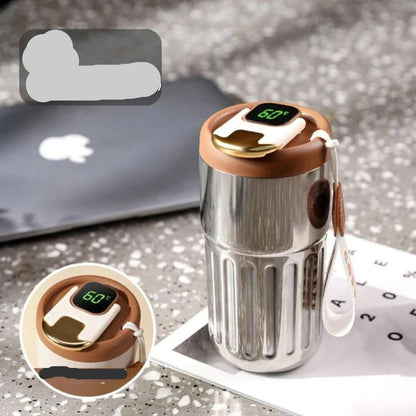 Smart Thermal Mug with Temperature Display