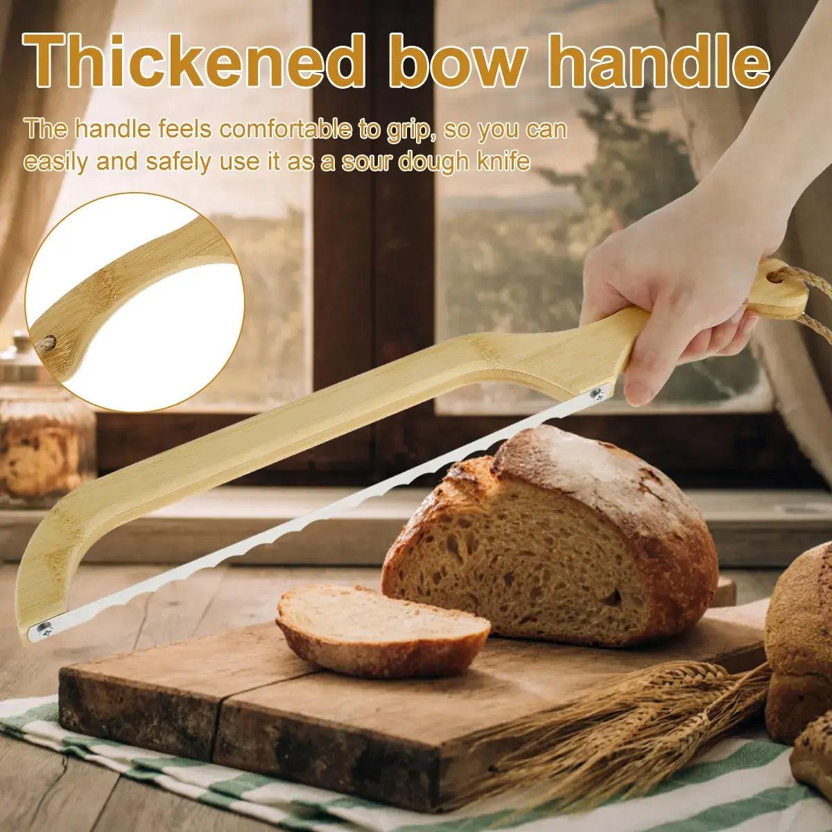 Premium Bread Slicing Knife Set