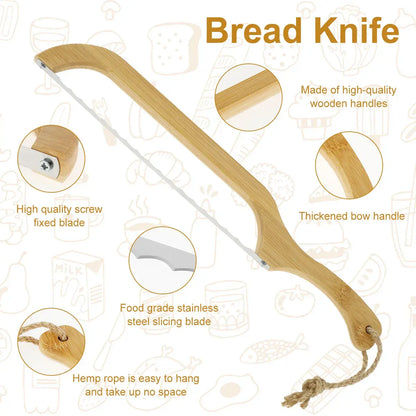 Premium Bread Slicing Knife Set