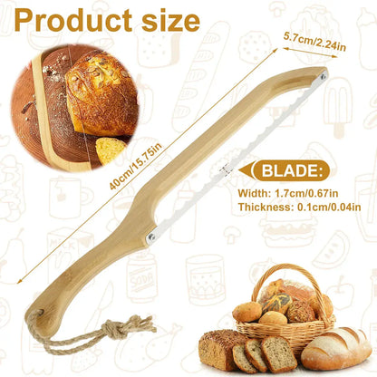 Premium Bread Slicing Knife Set